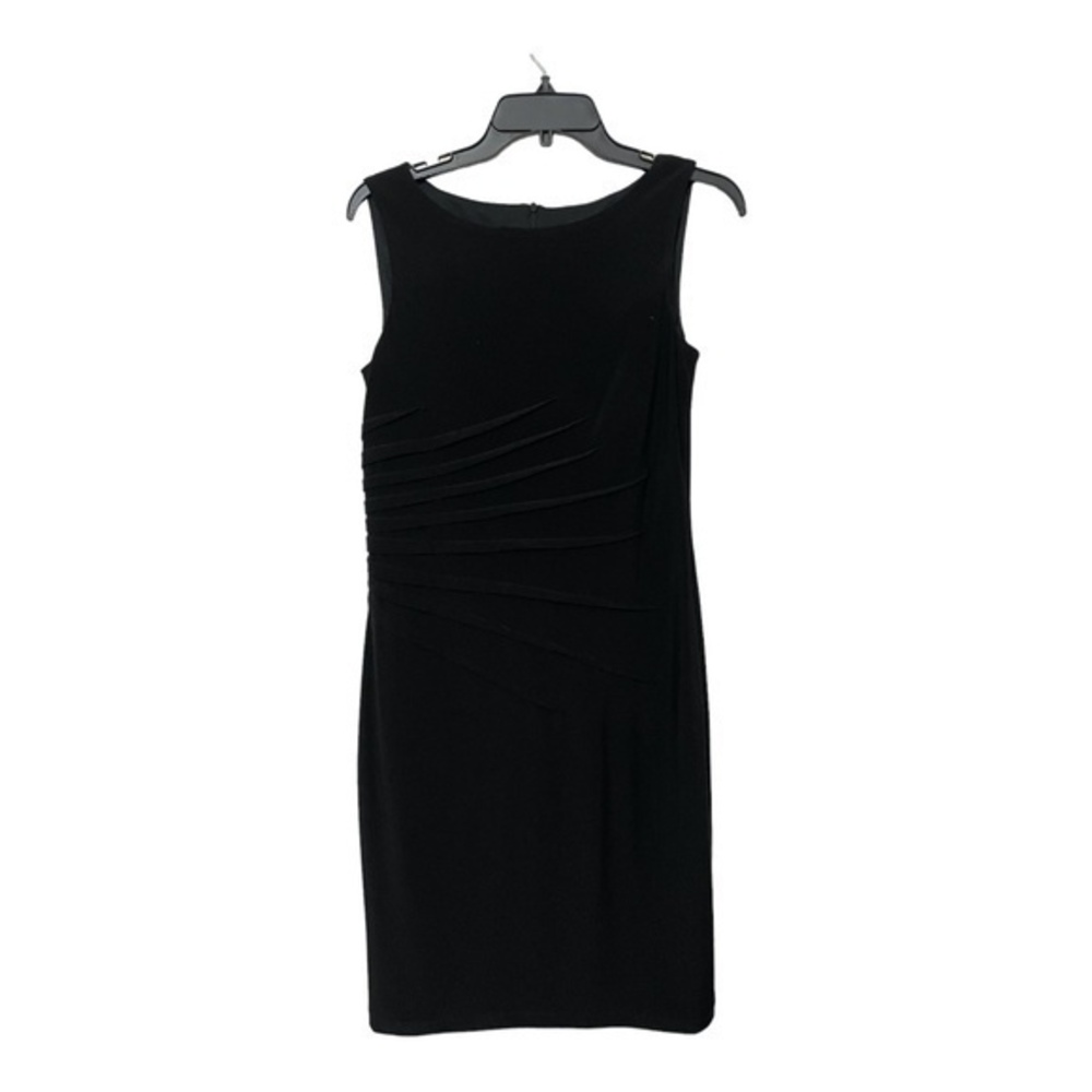 Frank Lyman Design Womens Black Cinch Side Bodycon Dress Sleeveless Party Size 8